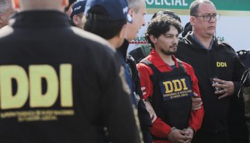 Con un chaleco antibalas y custodiado por Interpol: la primera foto de Matías Ozorio en la Argentina