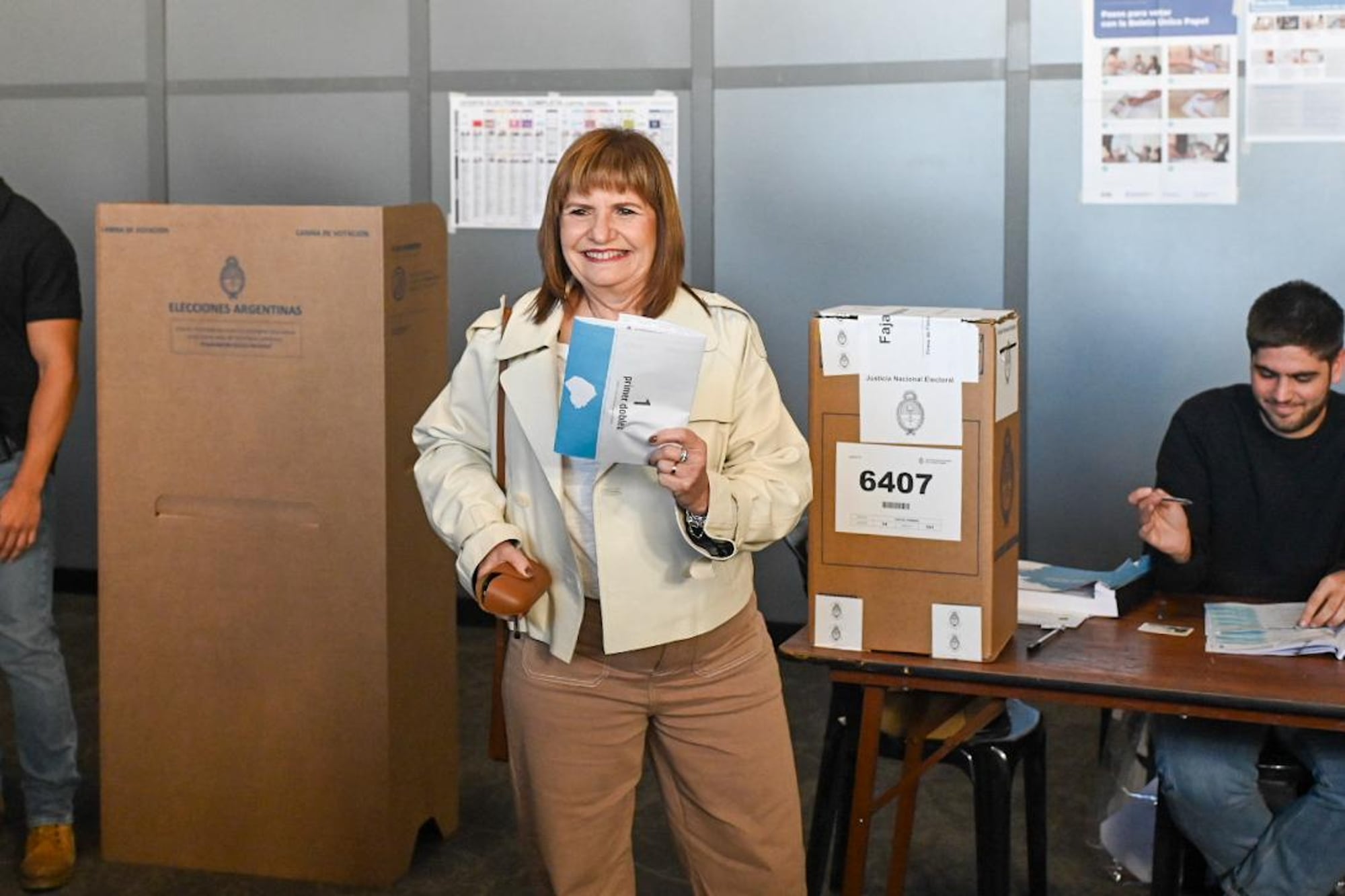 Votación de Patricia Bullrich