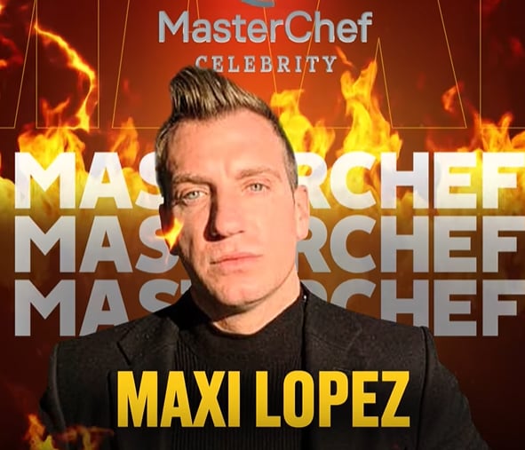 Maxi López (Foto: @masterchefargentina)