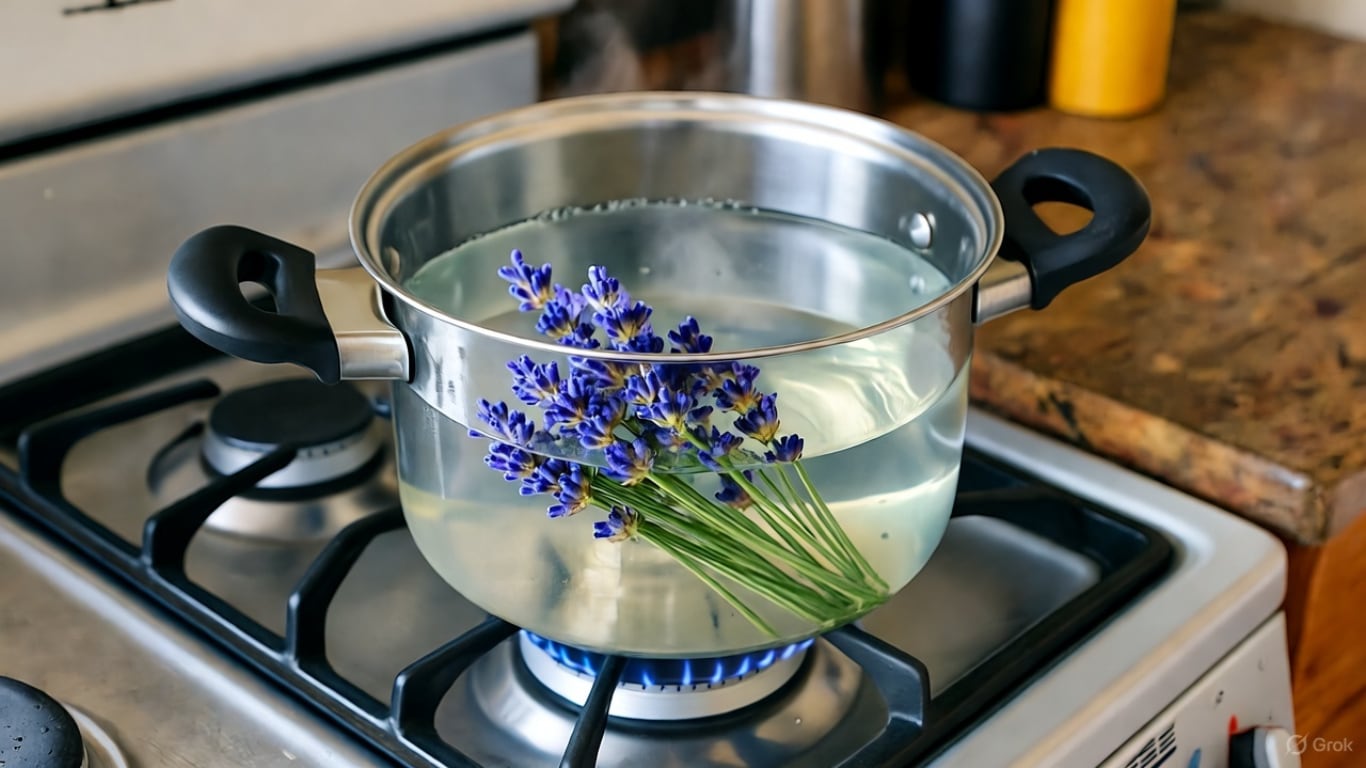 Así es la lavanda (Foto: imagen generada con Grok IA).