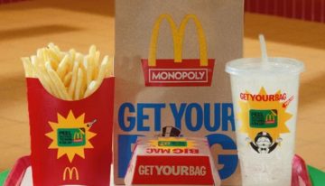 En EE.UU.: McDonald’s revive el Monopoly con premios que van desde una Jeep Grand Cherokee hasta US$1 millón