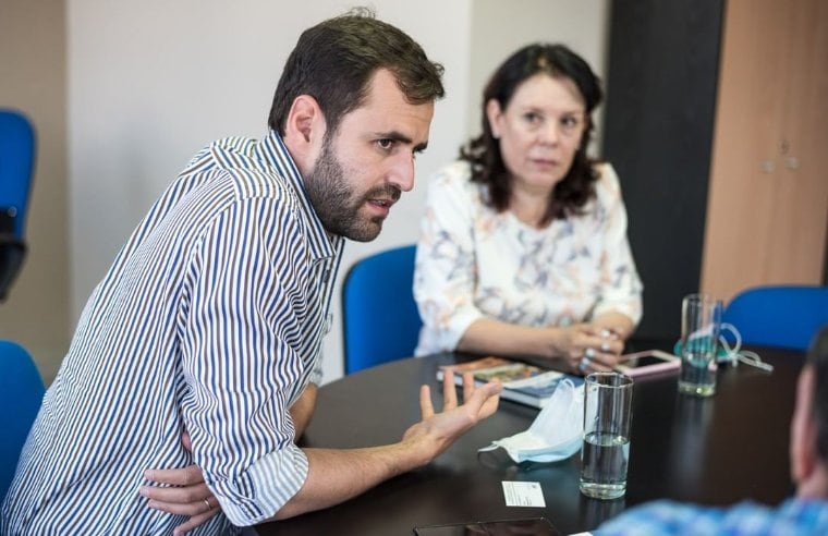 Emiliano Estrada, diputado UxP. Foto X @EstradaEmiliano