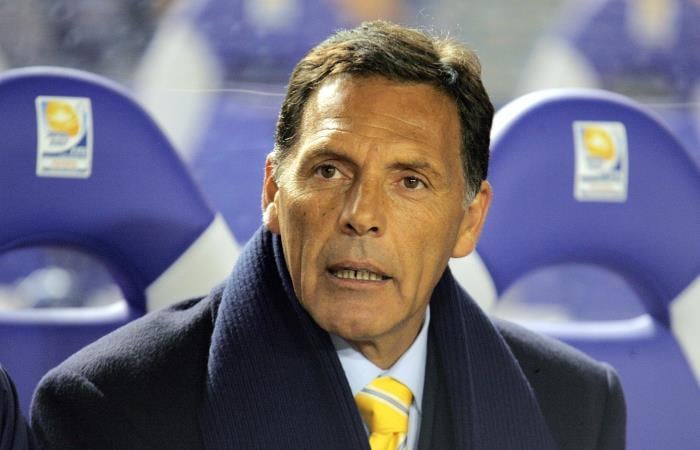 Miguel Ángel Russo en 2007, mientras dirigía Boca