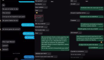 El ex de Zoe Bogach expuso chats subidos de tono y reavivó el escándalo: “Su objetivo es dañar mi imagen”