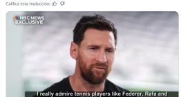 Lionel Messi se hizo viral en las redes sociales por cómo pronunció el apellido de Novak Djokovic Lionel Messi se hizo viral en las redes sociales por cómo pronunció el apellido de Novak Djokovic