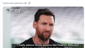 Lionel Messi se hizo viral en las redes sociales por cómo pronunció el apellido de Novak Djokovic Lionel Messi se hizo viral en las redes sociales por cómo pronunció el apellido de Novak Djokovic