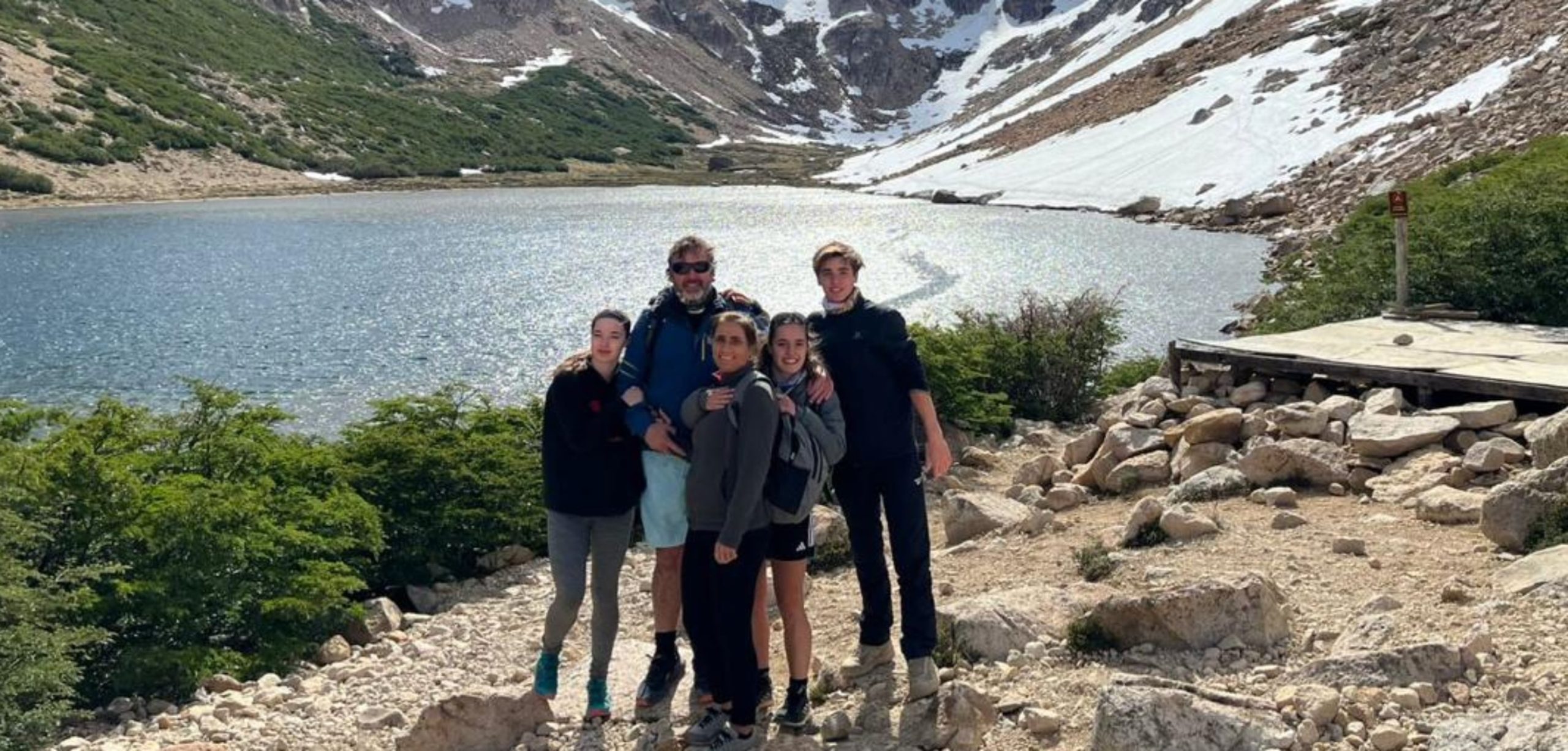 Unas lindas vacaciones en familia.