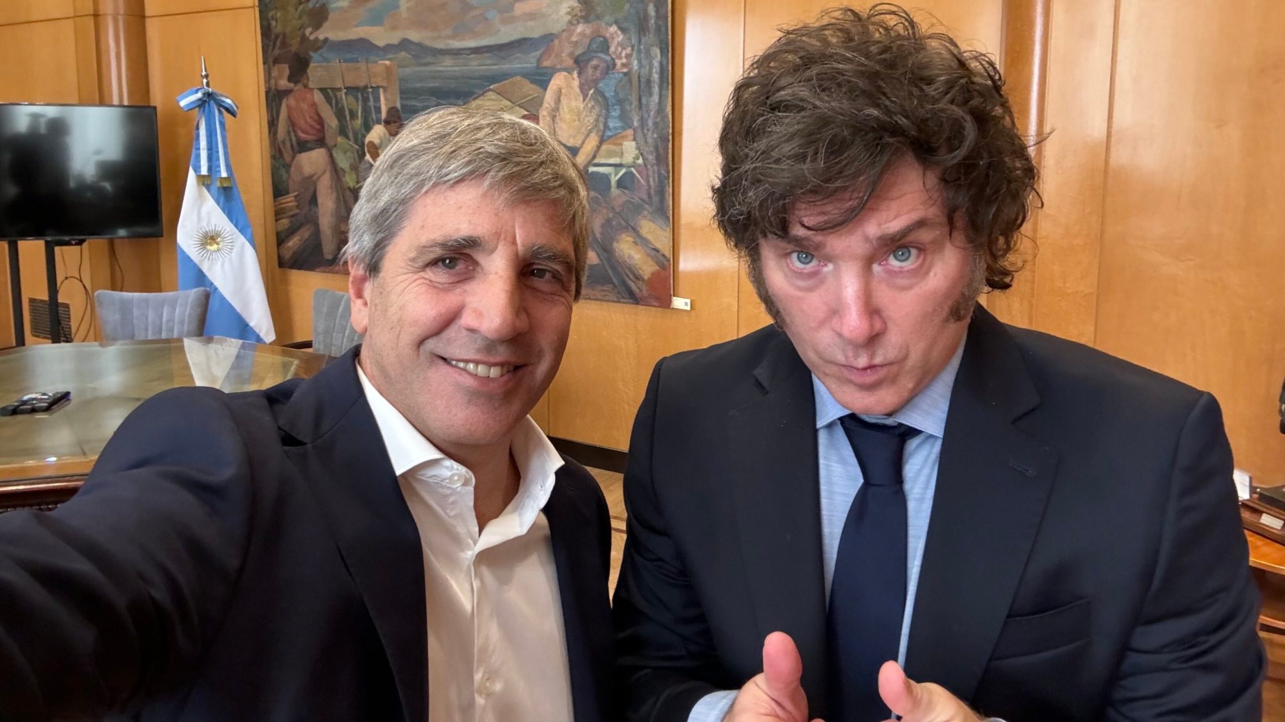 El Gobierno defendió el plan económico (Foto: x/@LuisCaputoAR)