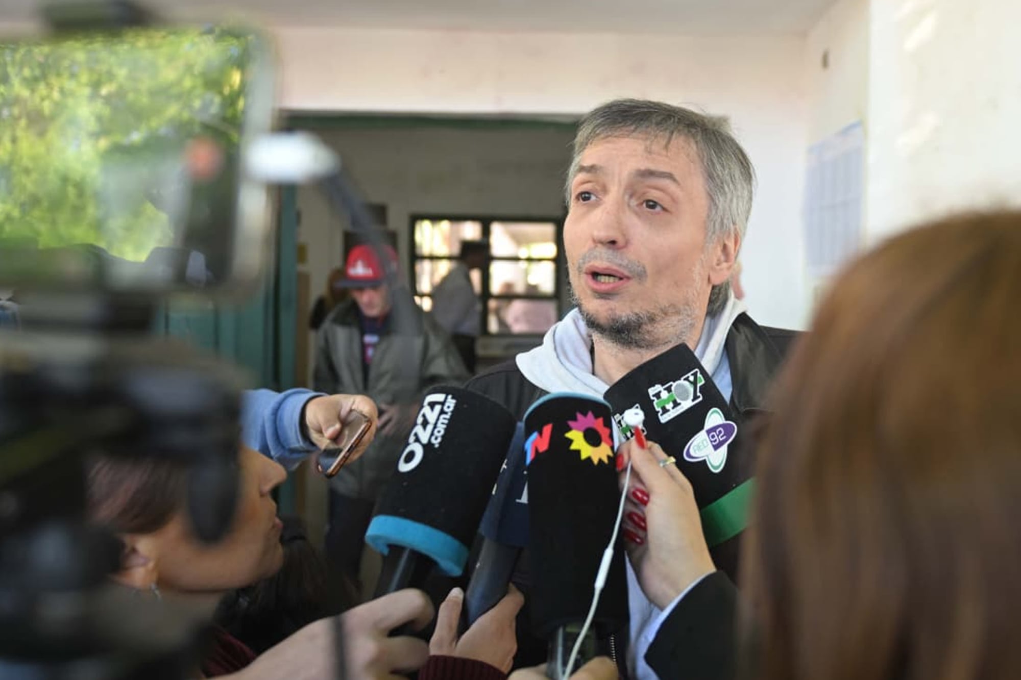 Elecciones legislativas 2025. Máximo Kirchner votó en La Plata