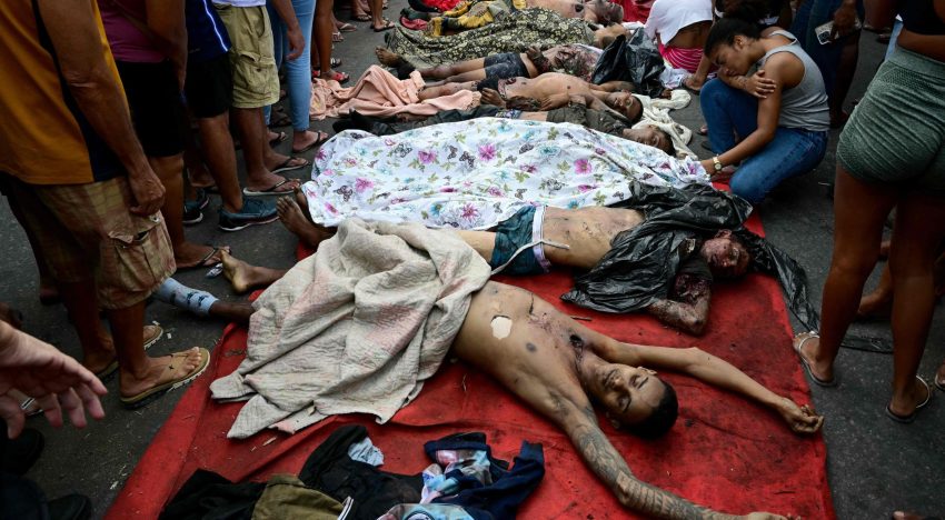 En medio de la tensión con el gobernador de Río, Lula dijo estar “horrorizado” por el número de muertos en el operativo antinarco