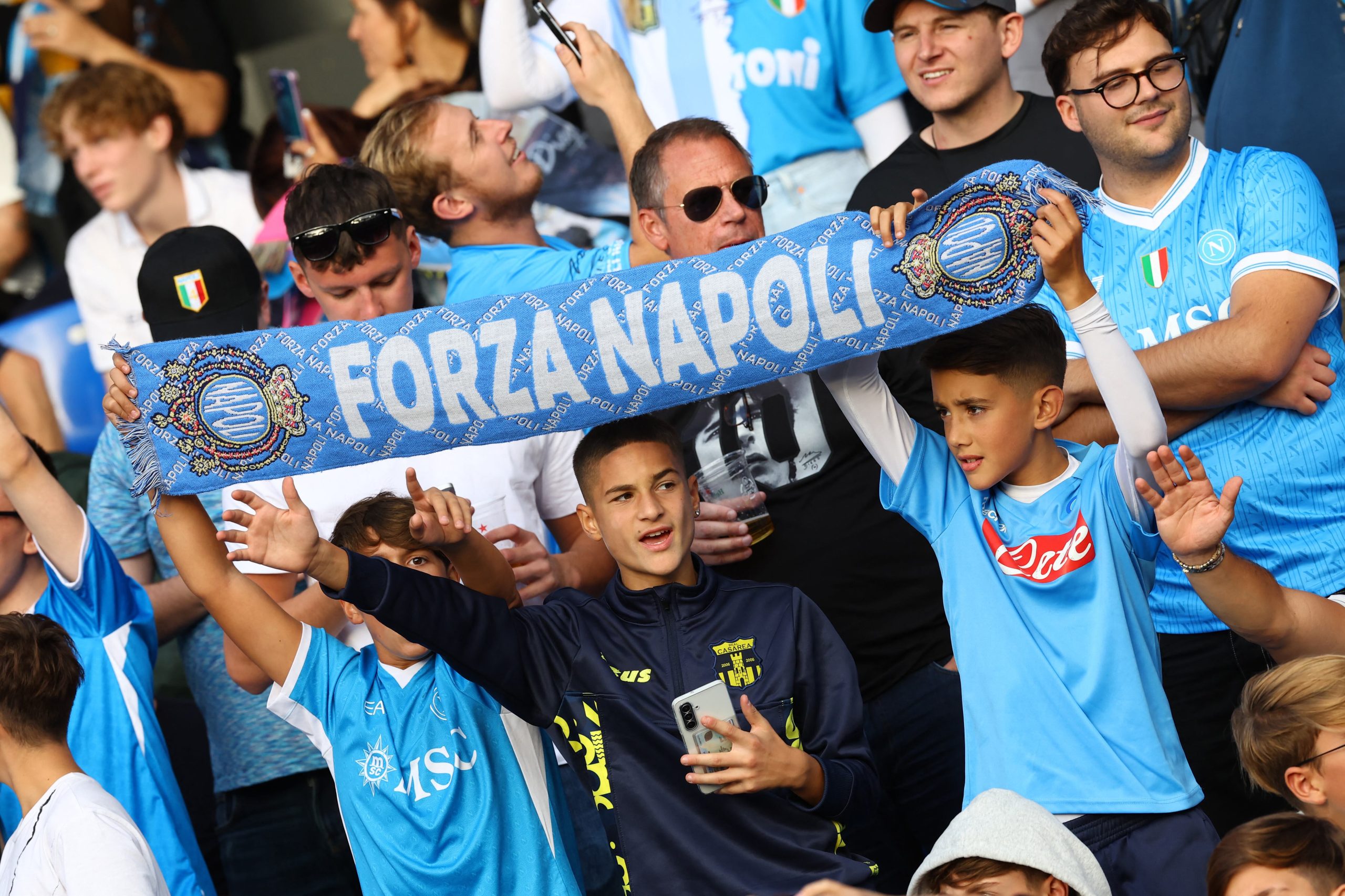 Napoli vs Genoa por la fecha 6 de la Serie A de Italia del 2025.