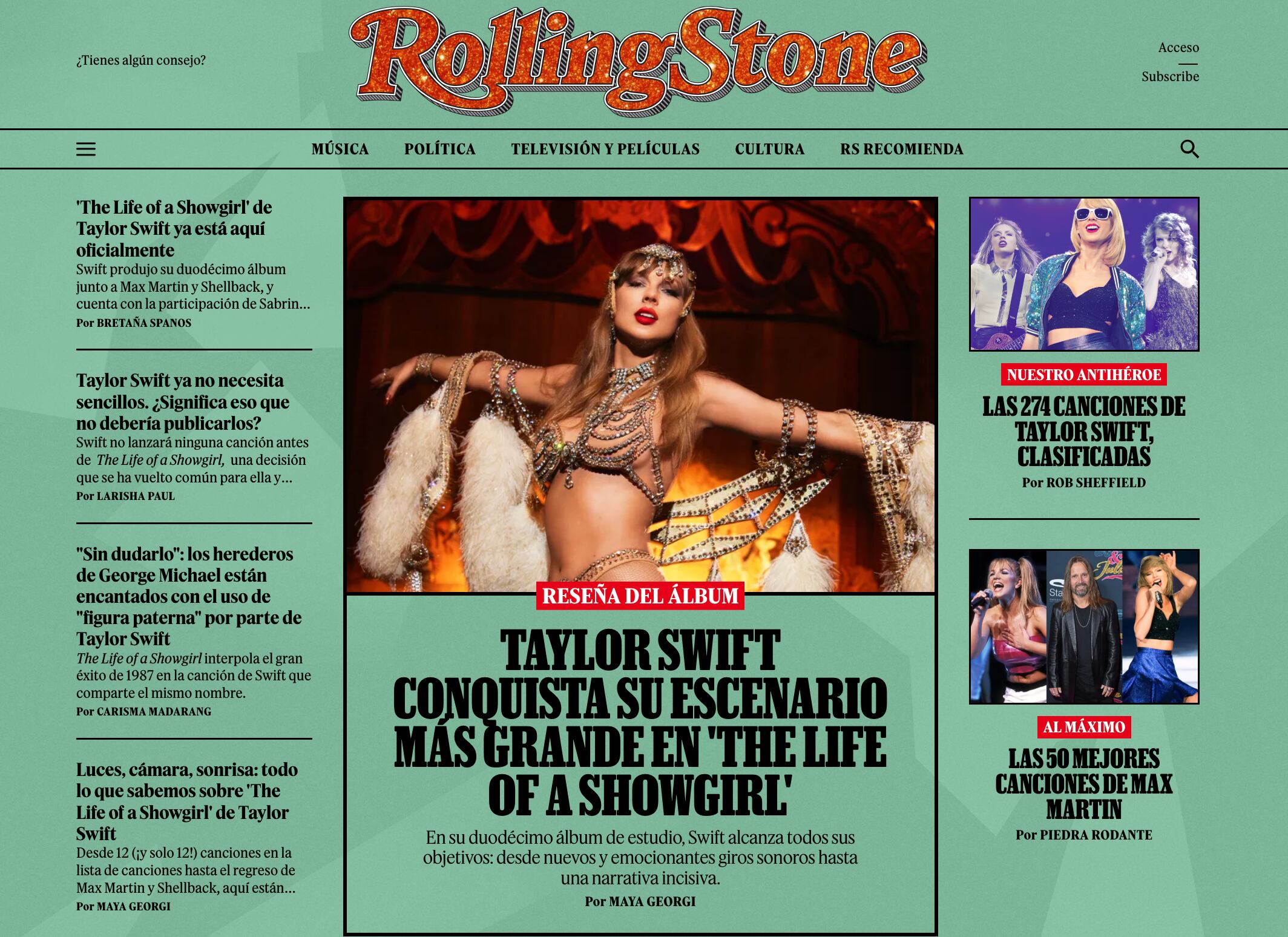 La revista Rolling Stone calificó el álbum con la puntuación máxima de cinco estrellas