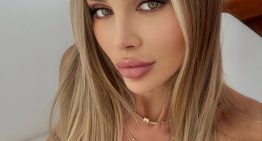Romina Malaspina demostró que el celeste pastel es el color del momento: lencería y look sporty