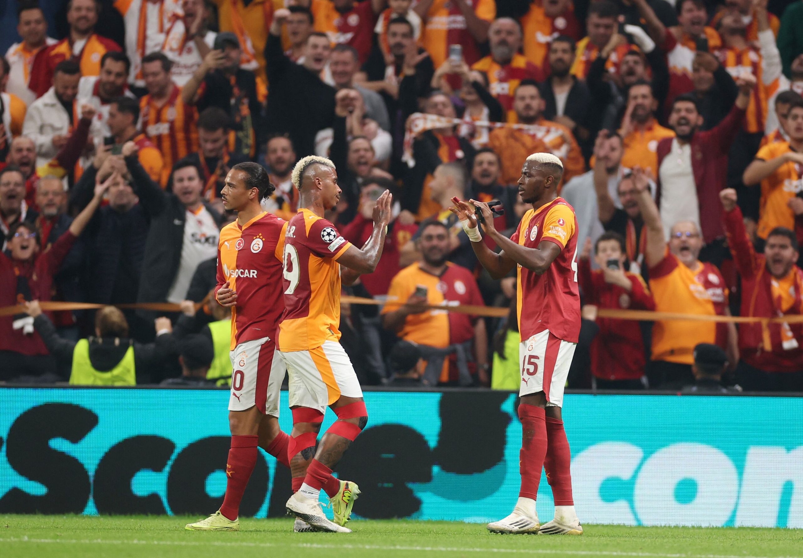 Galatasaray vs FK Bodo/Glimt por la fecha 3 de la Champions League del 2025.
