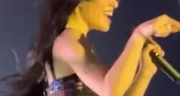 La chicana de Lali Espósito a Javier Milei después de verlo cantar en el Arena de Buenos Aires