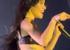 La chicana de Lali Espósito a Javier Milei después de verlo cantar en el Arena de Buenos Aires