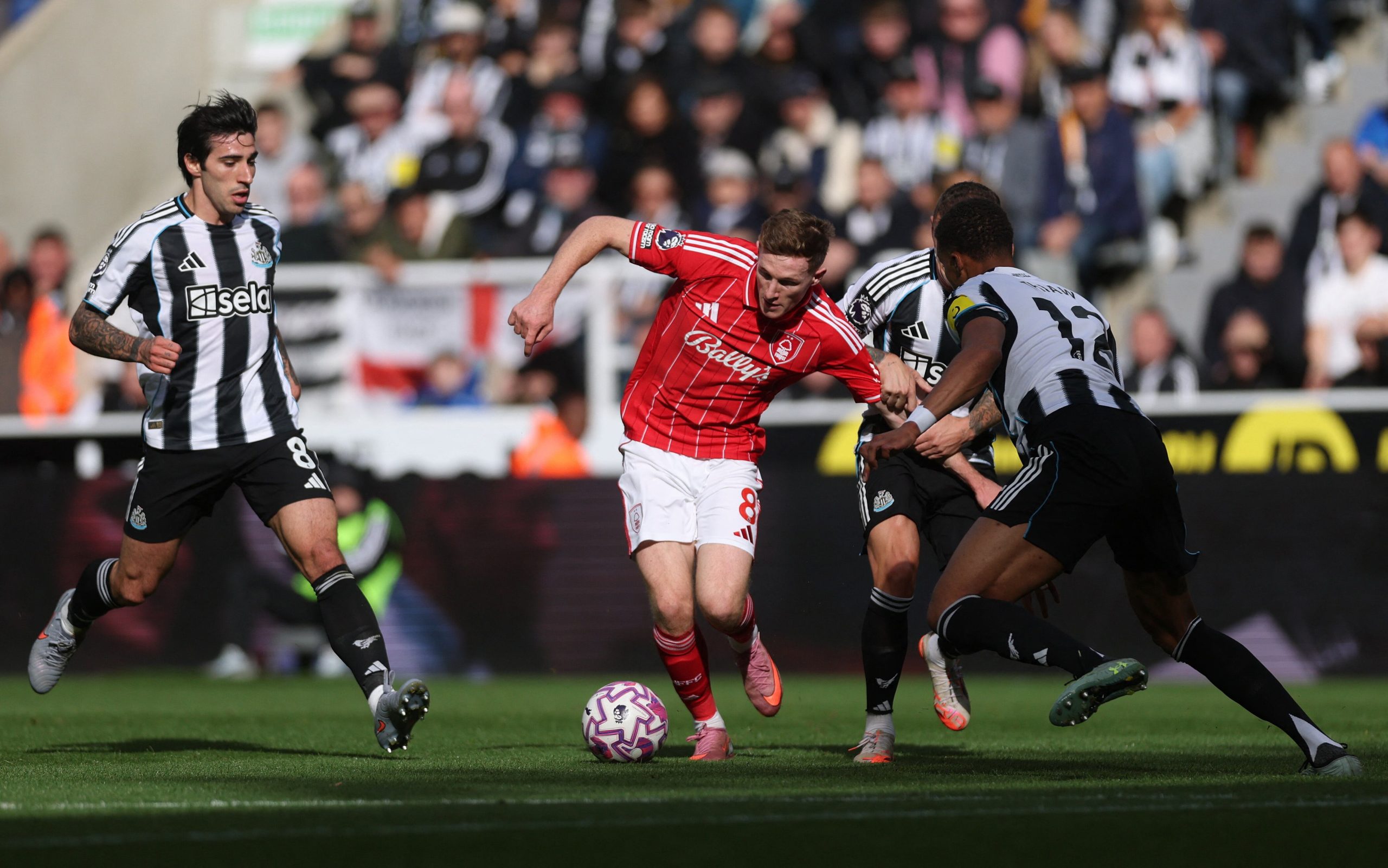 Newcastle vs Nottingham por la fecha 7 de la Premier League del 2025.