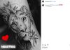 Eliana Guercio mostró el tatuaje que se hizo en honor a Chiquito Romero y explicó su significado