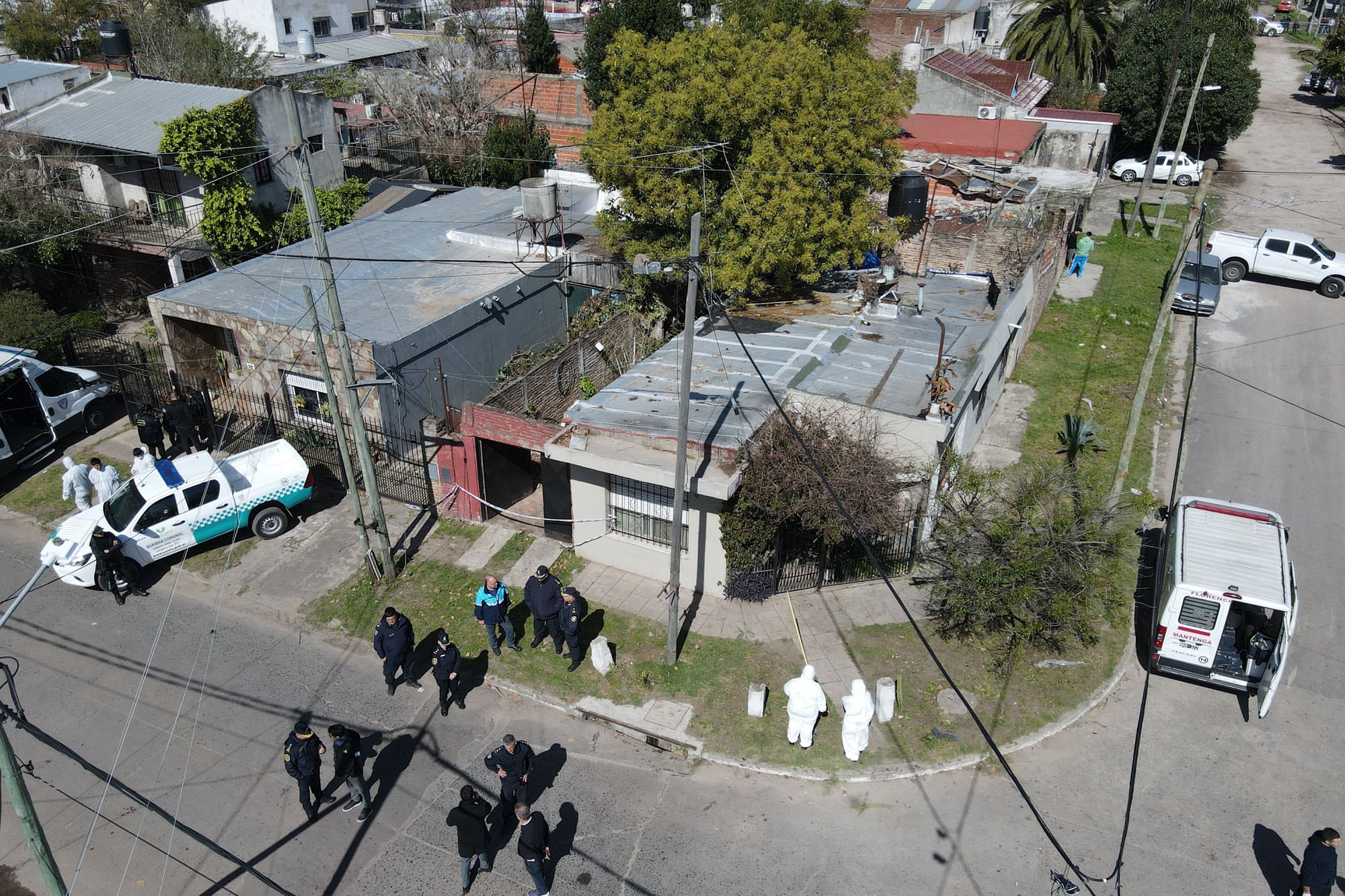 Las víctimas fueron asesinadas en una casa de Florencio Varela