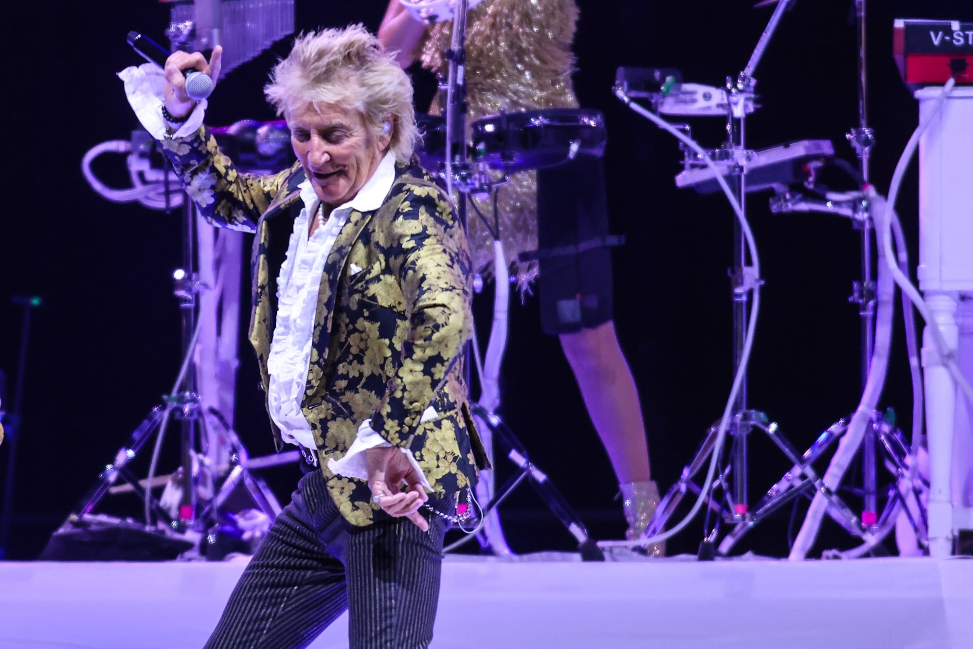 Rod Stewart en el Movistar Arena: una noche de clásicos, en la voz del legendario cantante inglés