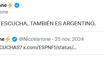 El enigmático mensaje de Nicolás Varrone que ilusiona a todos los fanáticos argentinos de la F1