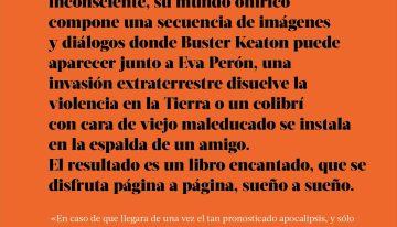 El director de Malba cine, Fernando Martín Peña, compiló sus sueños en un libro y el resultado es desopilante