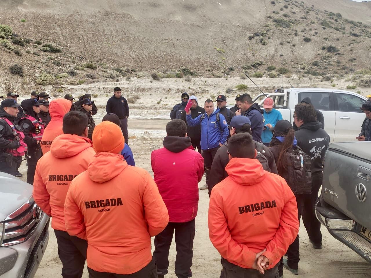 EL operativo de búsqueda