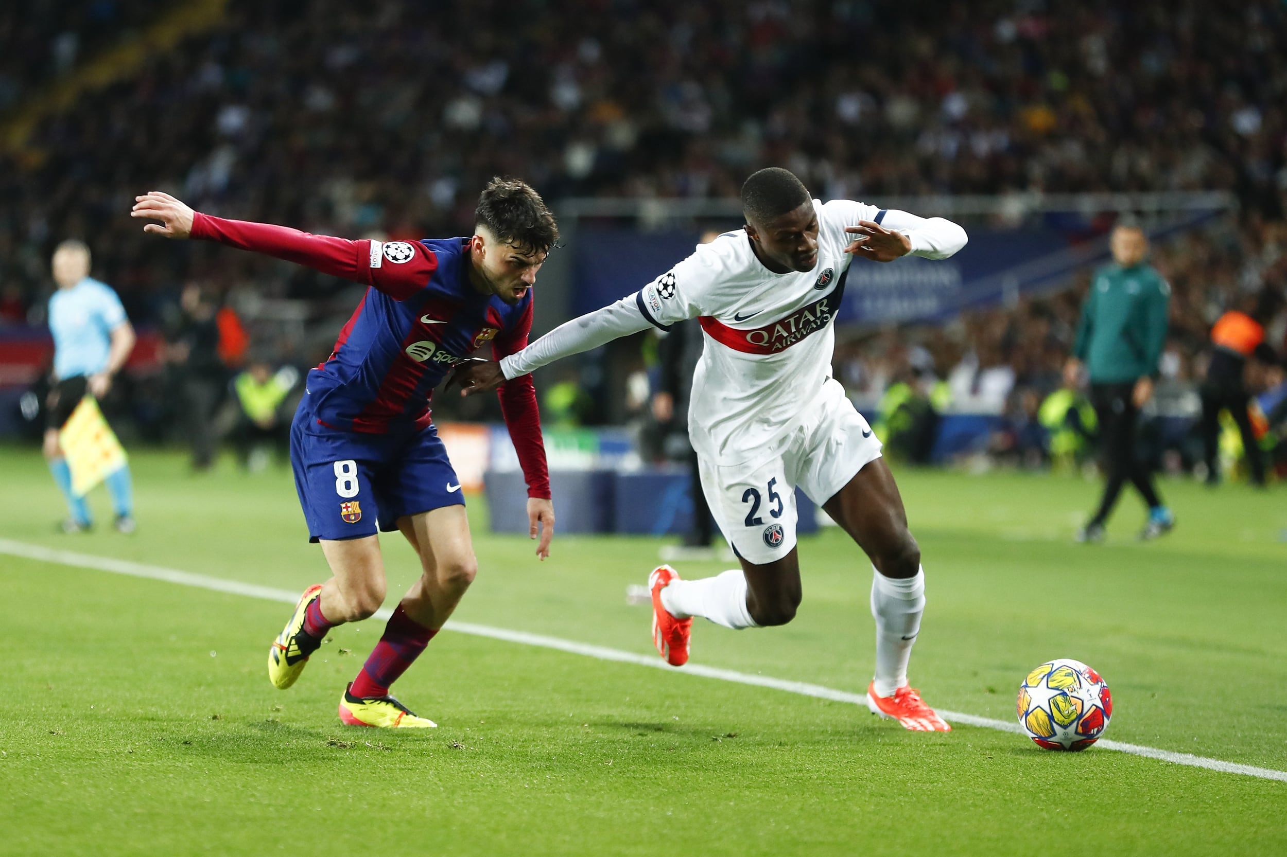 En abril del año pasado, PSG y Barcelona también jugaron por la Champions League