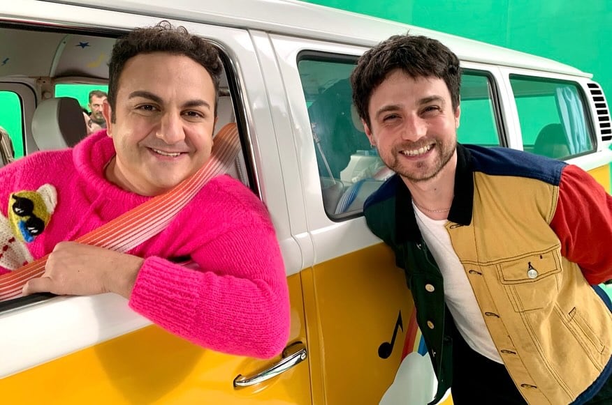 Topa y Hugo se conocieron trabajando (Foto: Instagram/@diegotopaok)