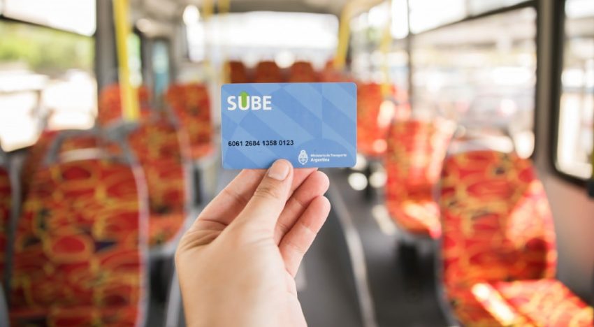 Cuál es el saldo negativo de la tarjeta SUBE en octubre 2025