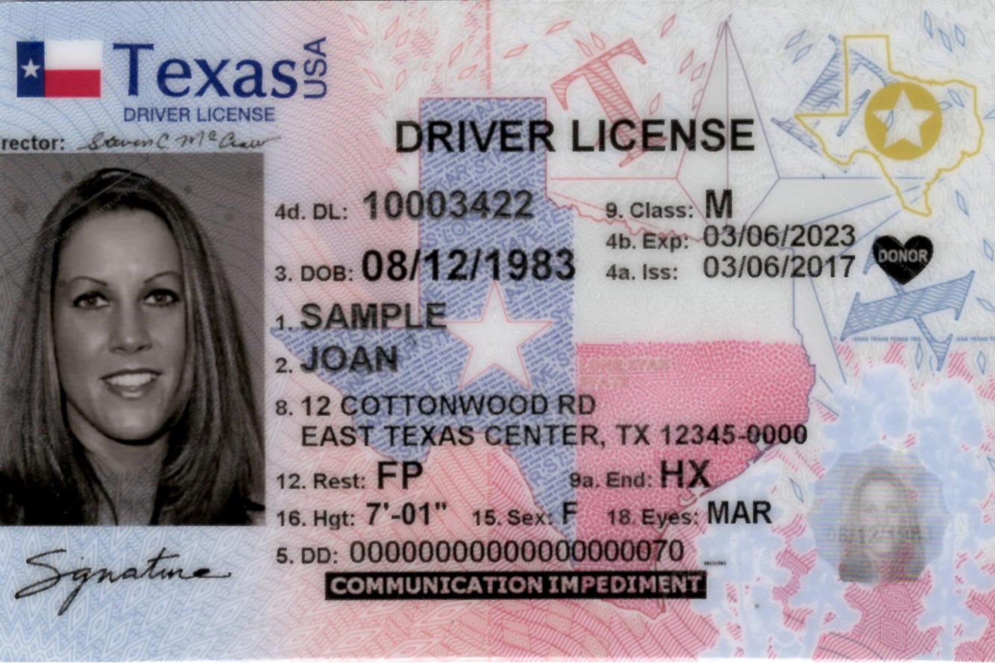 Para obtener la licencia de conducir en Texas se requiere prueba de estatus migratorio legal