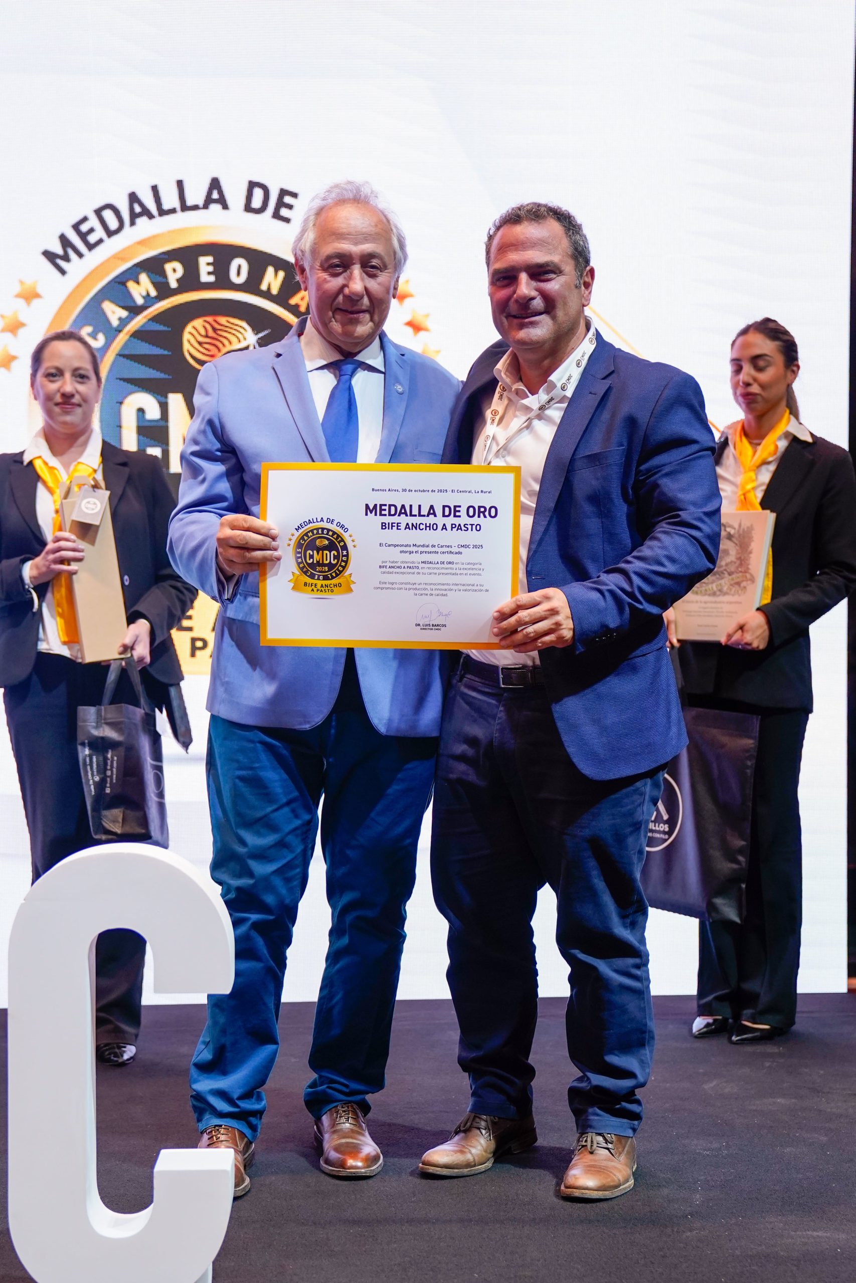 El ganador del oro al Bife Ancho alimentado a Pasto fue para Quickfood SA