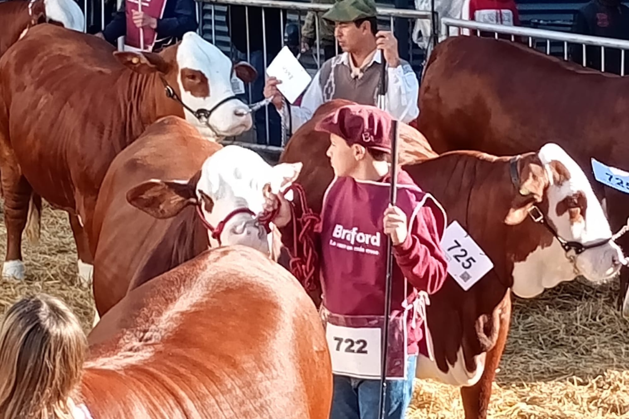 Fermín Eder en la Exposición Rural de Palermo