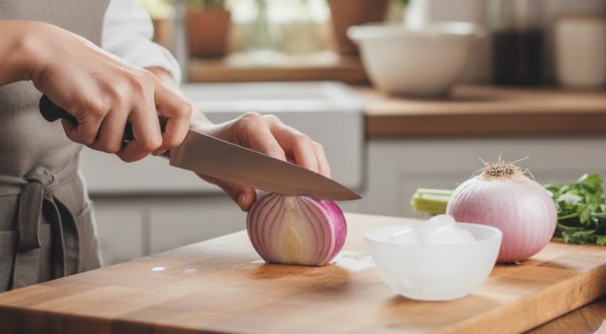 Pocos lo saben: por qué lloramos al cortar cebolla y cómo evitarlo