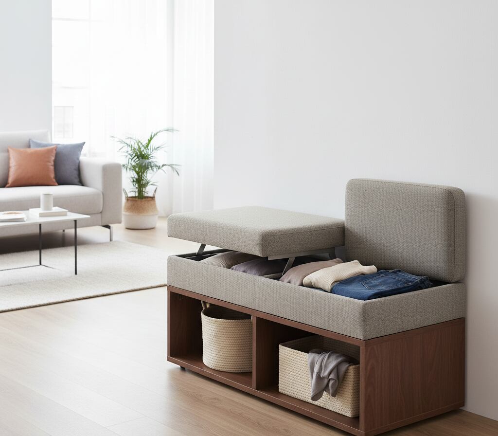 Esta mueble no solo organiza, sino que también decora el espacio. (Imagen ilustrativa IA Gemini)