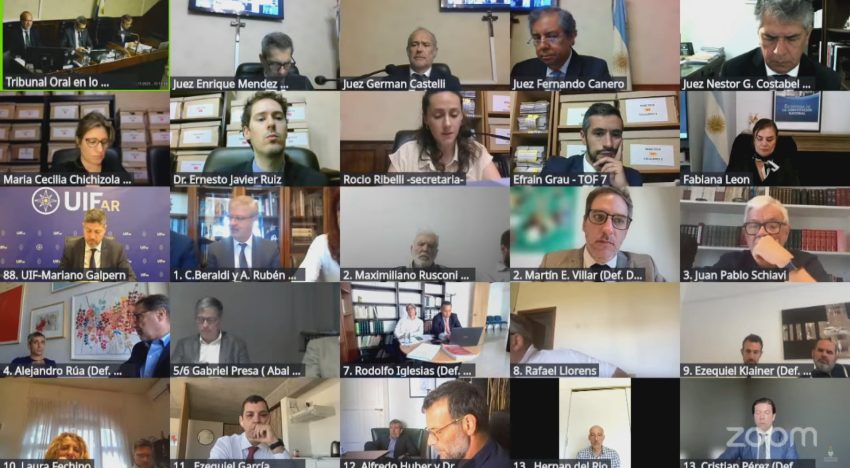 Julio De Vido participa de la audiencia por la causa Cuadernos tras quedar detenido en Comodoro Py