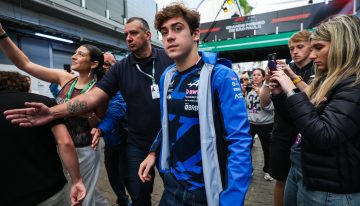Franco Colapinto en el Gran Premio de Brasil: memes y reacciones en las redes