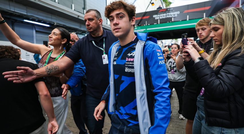 Franco Colapinto en el Gran Premio de Brasil: memes y reacciones en las redes