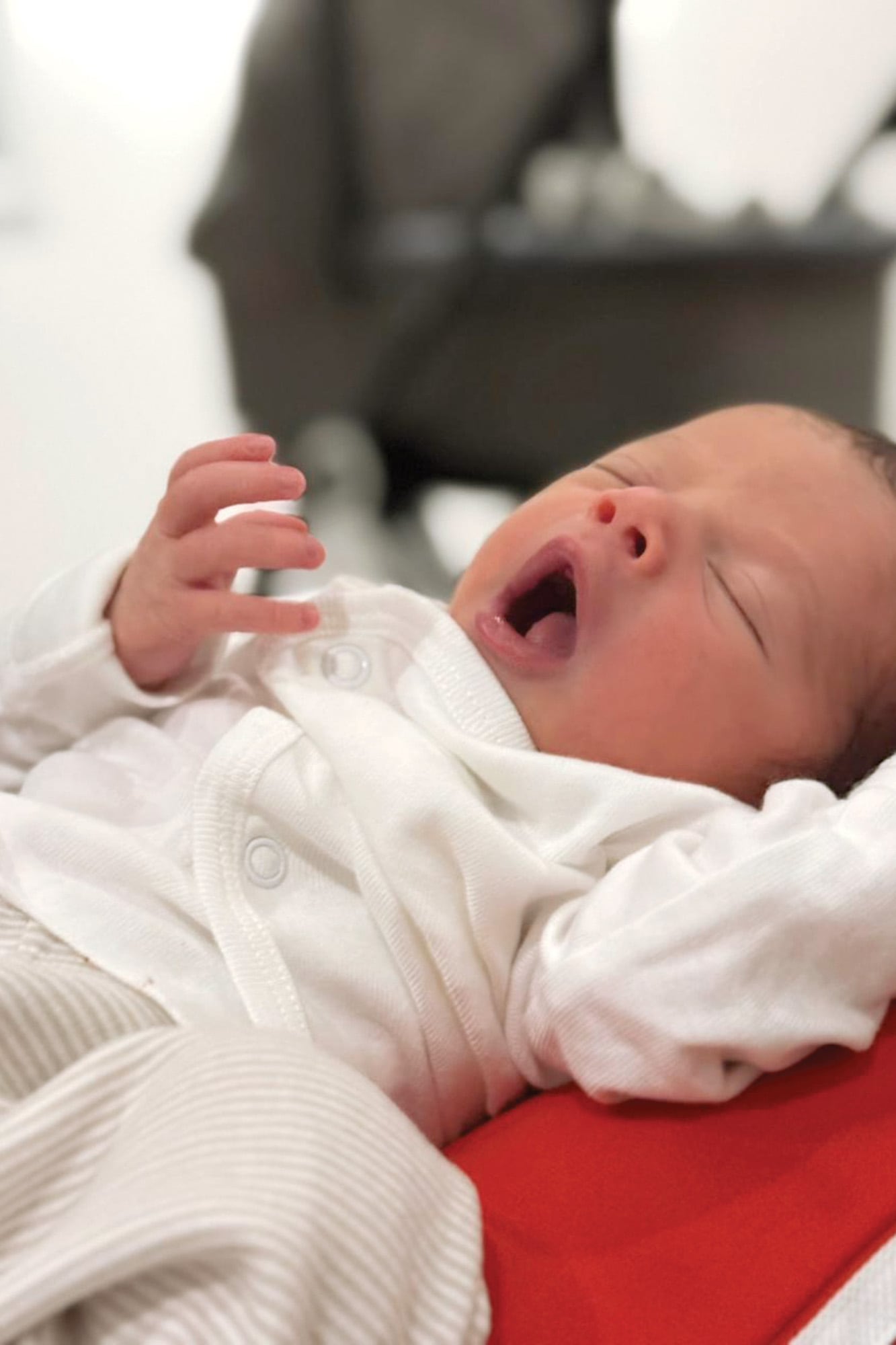 Según cuentan, Rafi, como ya lo llaman cariñosamente, duerme muy bien