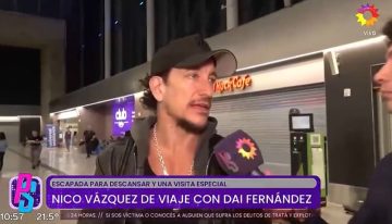 Nico Vázquez habló tras los dichos de Gonzalo Gerber, el ex de Dai Fernández