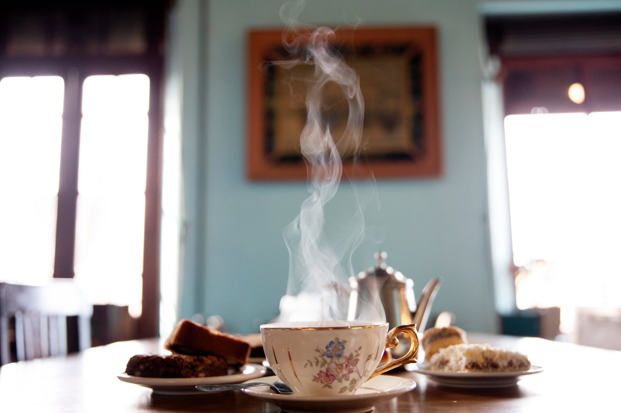 La hora del té en un pueblo de la provincia es un rito imperdible