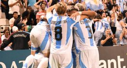 La Selección argentina enfrenta a México por los 16avos del Mundial Sub 17