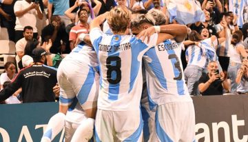La Selección argentina enfrenta a México por los 16avos del Mundial Sub 17