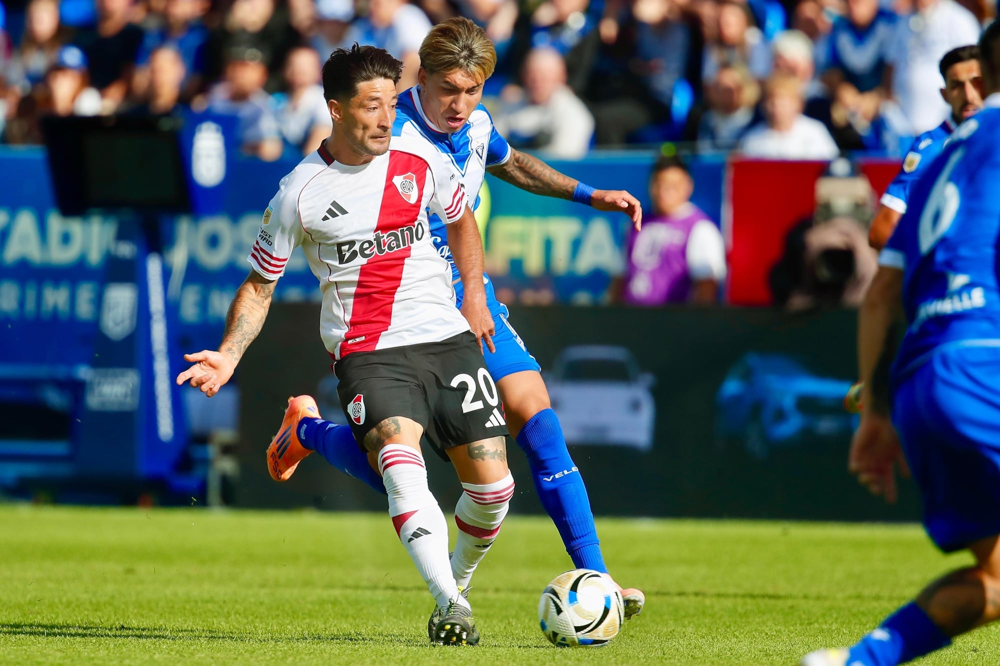 Torneo Clausura: Vélez Sarsfield vs. River Plate. Milton Casco.
