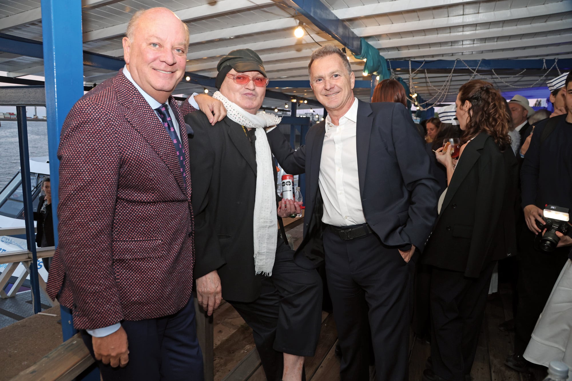 Martín Cabrales, Fernando Noy y Diego Banfi