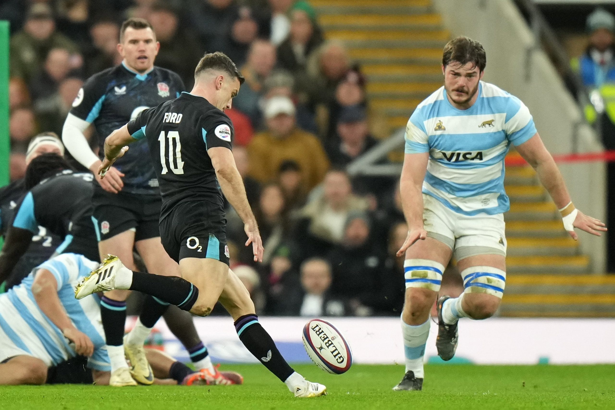 La patada de George Ford ante Los Pumas