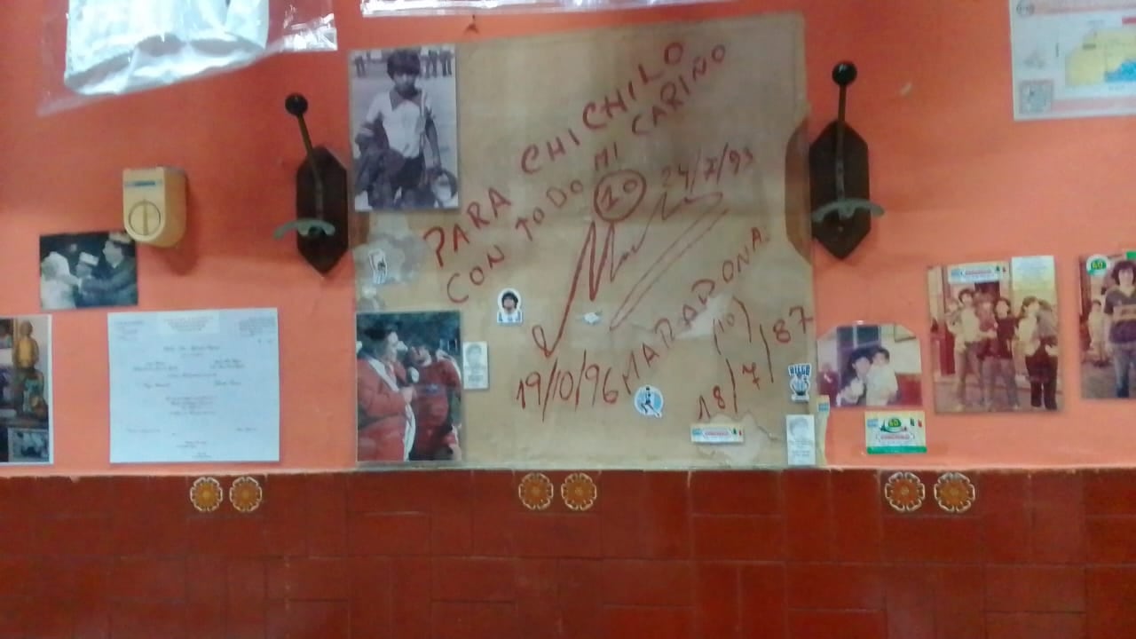 La firma del Diez dedicada al fundador de su cantina favorita