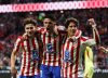 Atl. Madrid le ganó a Sevilla 3 a 0 por la fecha 11 de La Liga de España