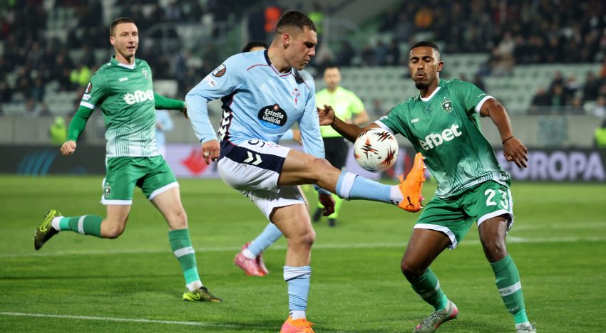 En vivo – Ludogorets vs. Celta: 1 – 0, por la fecha 5 de la UEFA Europa League