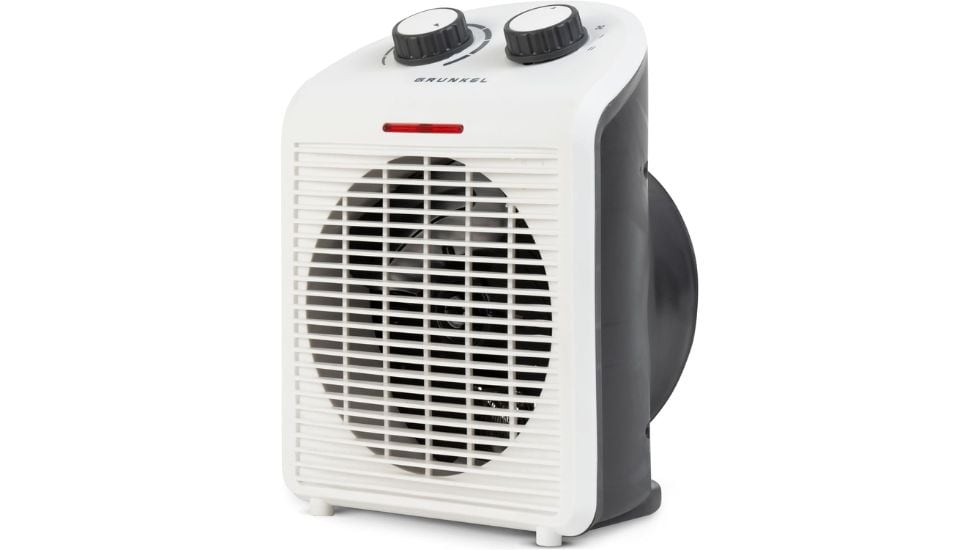 El calefactor Grunkel es ideal para el baño.